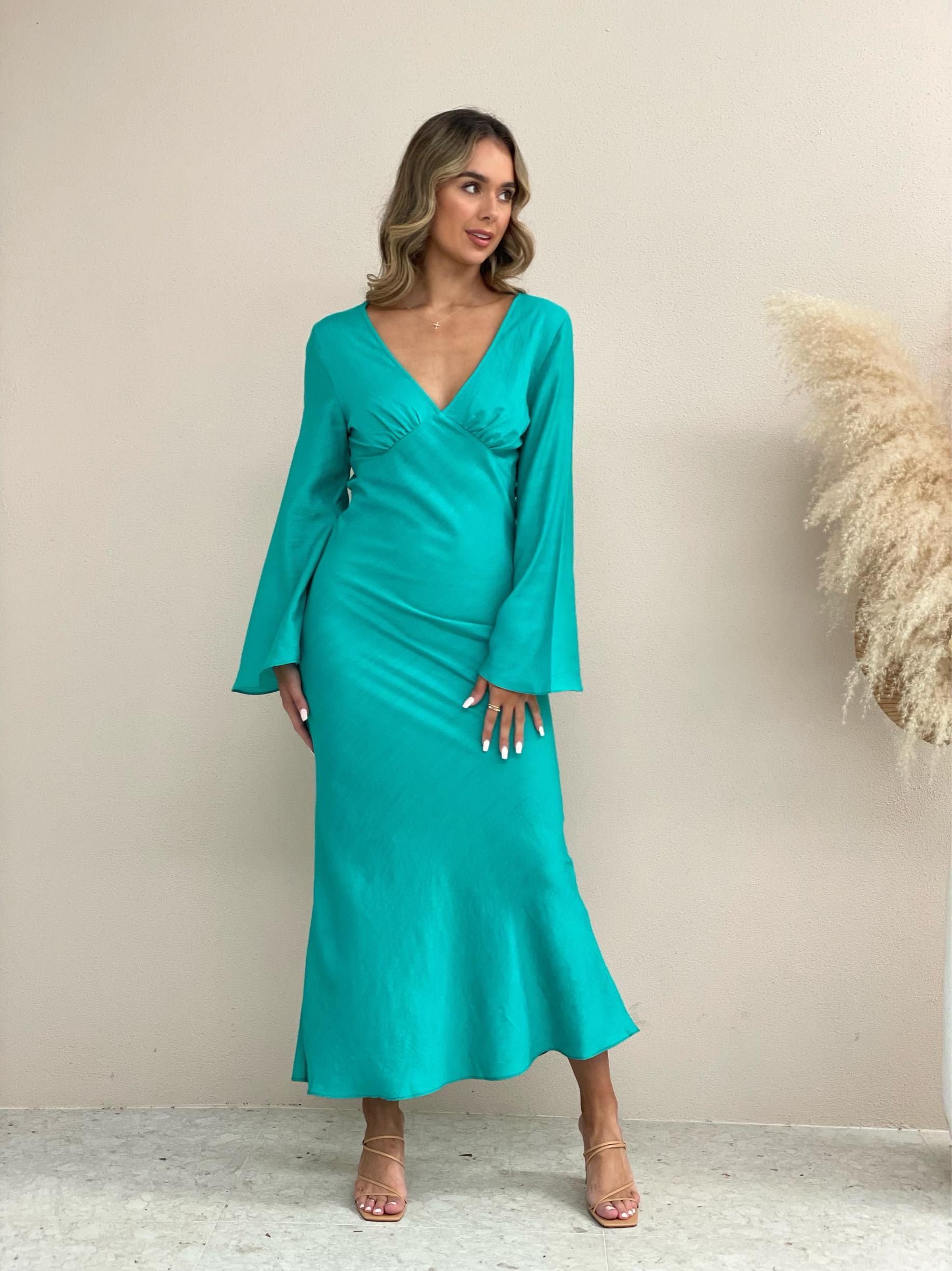 Turquoise maxi clearance