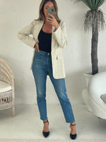 The Perry Linen Jacket - Natural