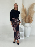 Bayla Skirt - Scorched Almond