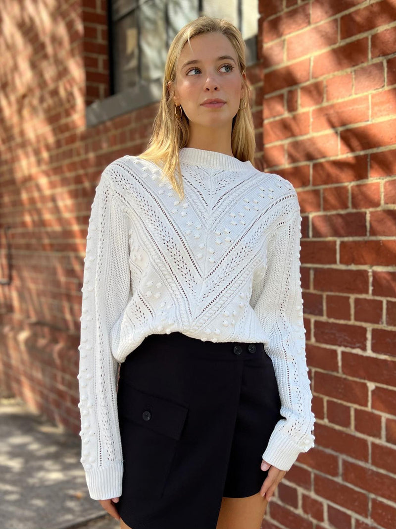 Haylee Knit - White