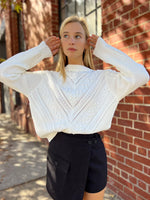 Haylee Knit - White