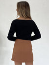 Mischa Skirt- Rust