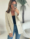 The Perry Linen Jacket - Natural