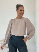 Nelly Blouse - Biscuit