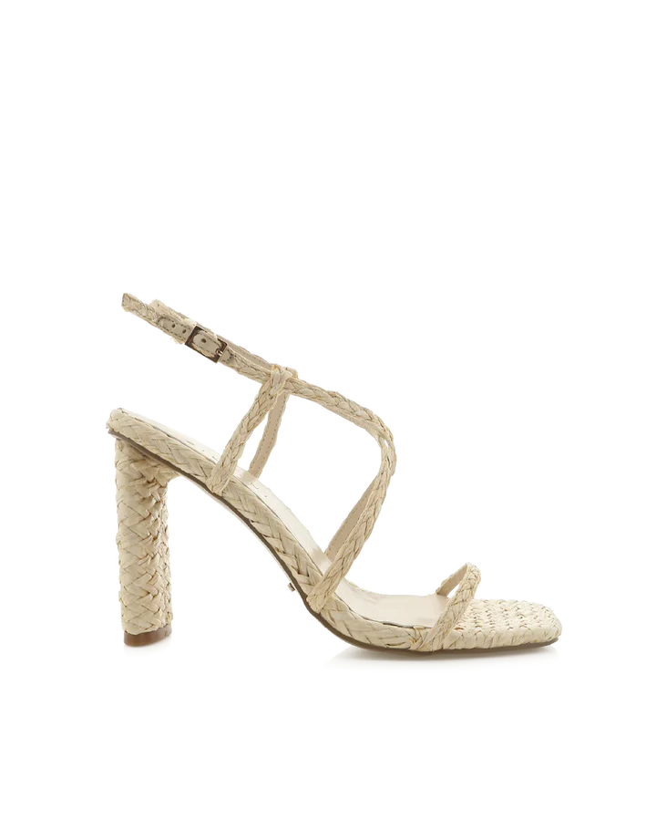 Billini Jayda Heel - Sand Raffia